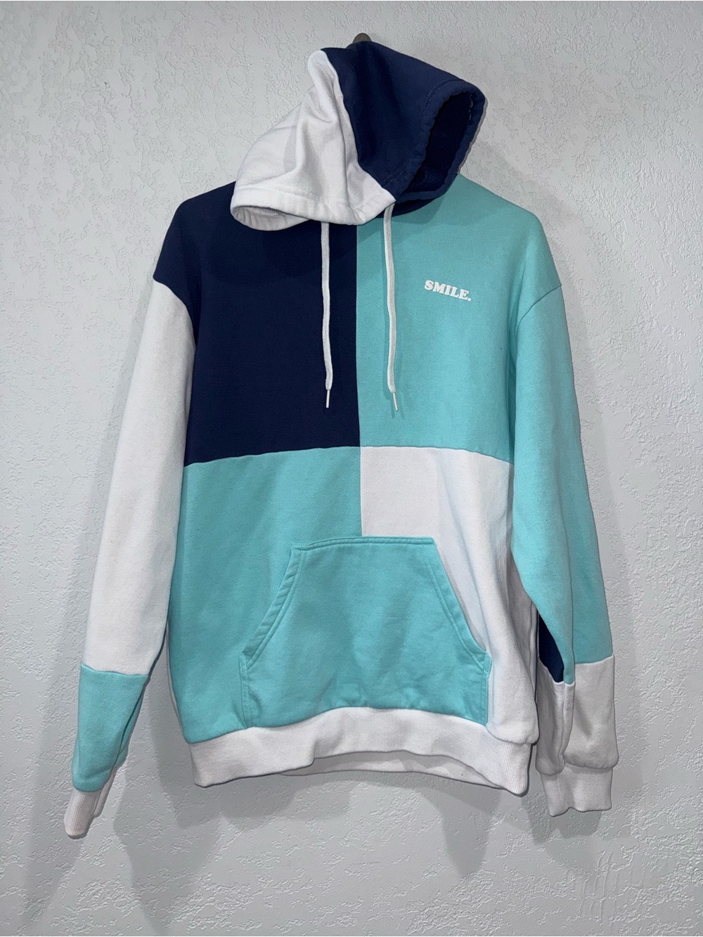 Wassabi Forever blue and white hoodie #loungewear #skater